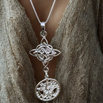 Collar Nudo De Bruja Con Tetragramaton